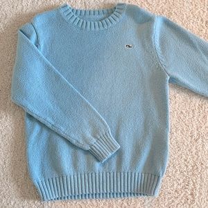 Baby blue Vineyard Vines size 5 crew neck sweater boys